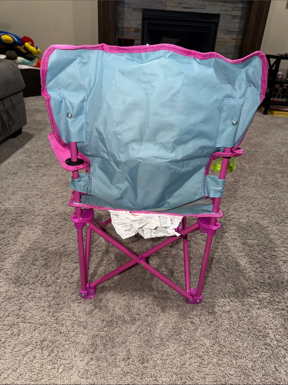Melissa & Doug Sunny Patch Butterfly folding ChairPink, Green, Blue